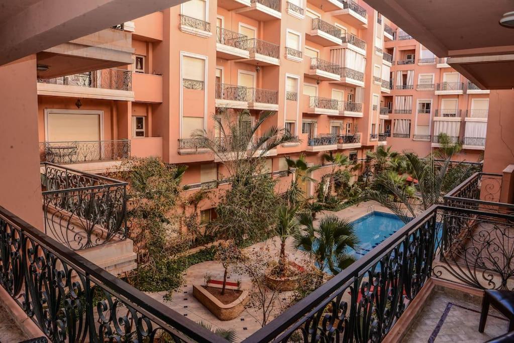 Beautiful, Great Equipped 122 M Holiday Apartment Near Majorelle Garden And Gueliz With Pool Views And A Large Balcony And Terrace Marrakesh Luaran gambar