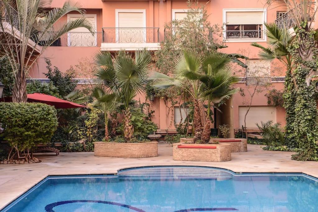 Beautiful, Great Equipped 122 M Holiday Apartment Near Majorelle Garden And Gueliz With Pool Views And A Large Balcony And Terrace Marrakesh Luaran gambar