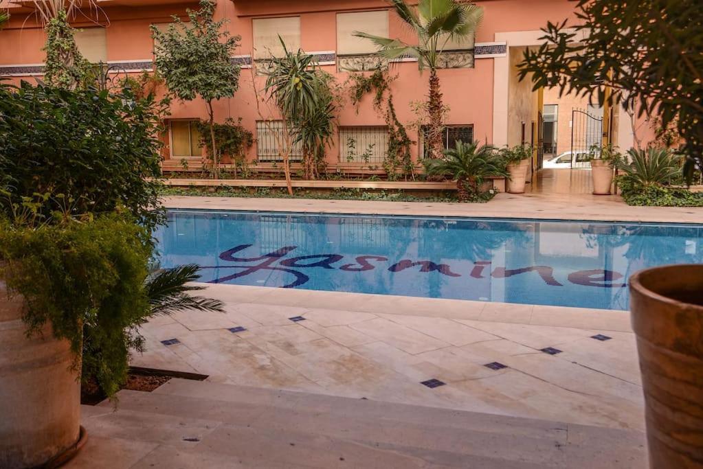 Beautiful, Great Equipped 122 M Holiday Apartment Near Majorelle Garden And Gueliz With Pool Views And A Large Balcony And Terrace Marrakesh Luaran gambar